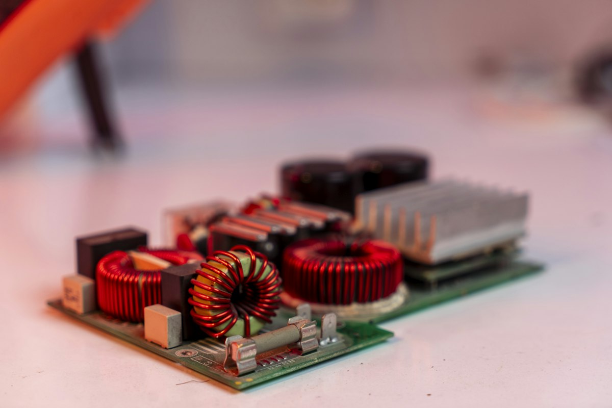 Electronic circuit board — illustrative photograph
